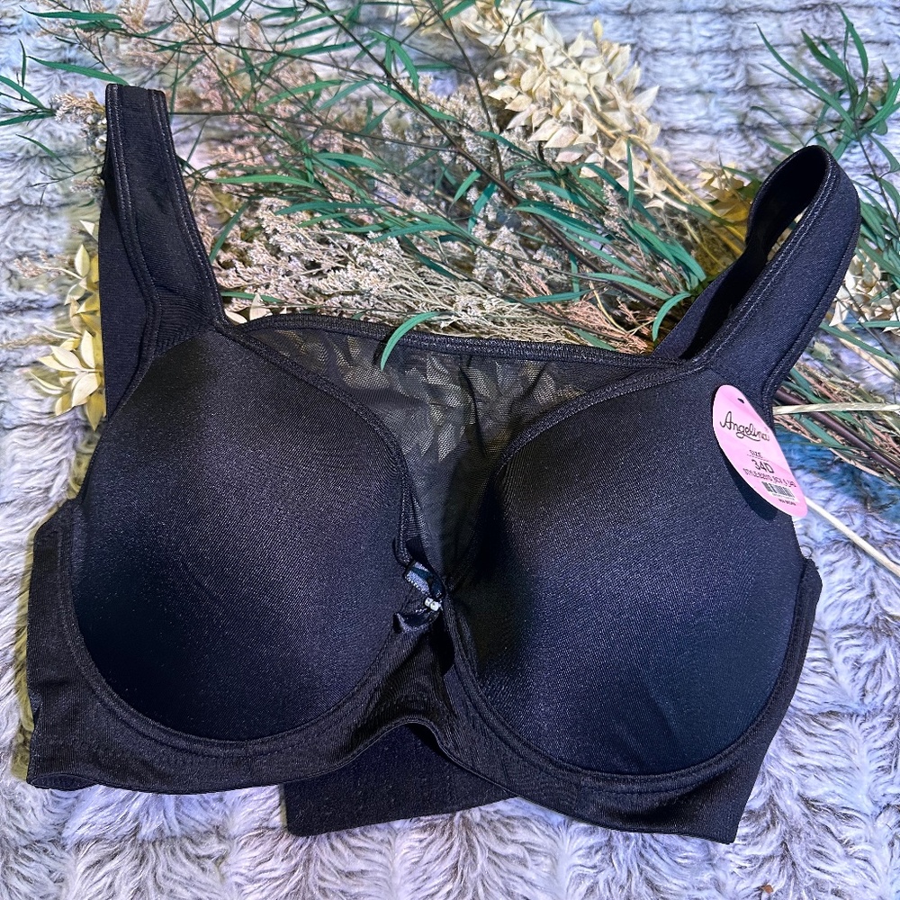 Angelina Black bra 34D with tag